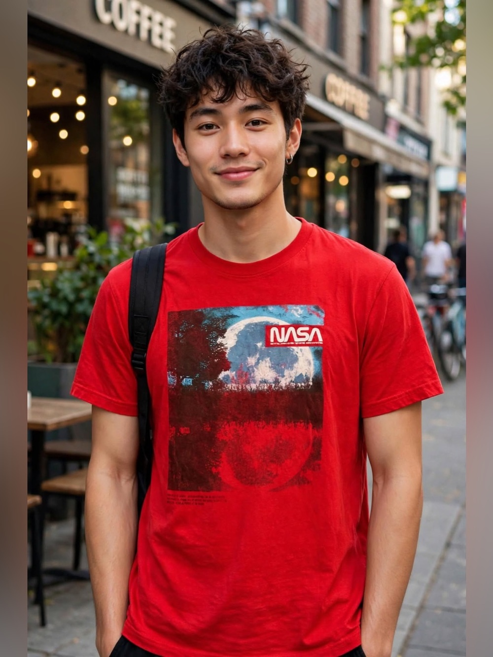 South Pole Red Graphic T-Shirt